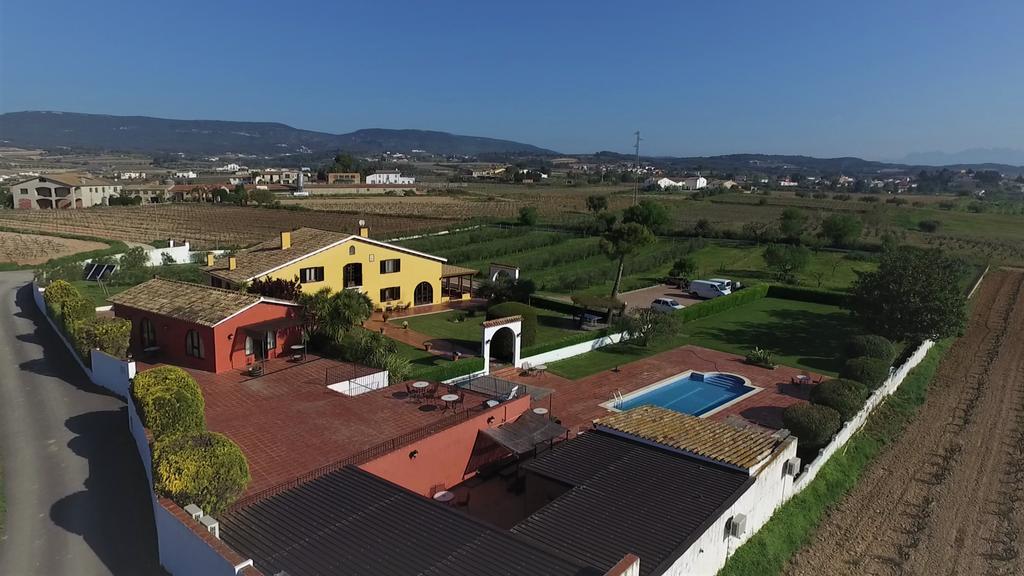 Hotel Rural Cal Ruget Vilobi Del Penedes Luaran gambar